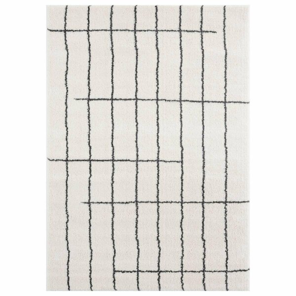 United Weavers Of America 1 ft. 11 in. x 3 ft. Tranquility Concordia White Rectangle Accent Rug 1840 20799 24